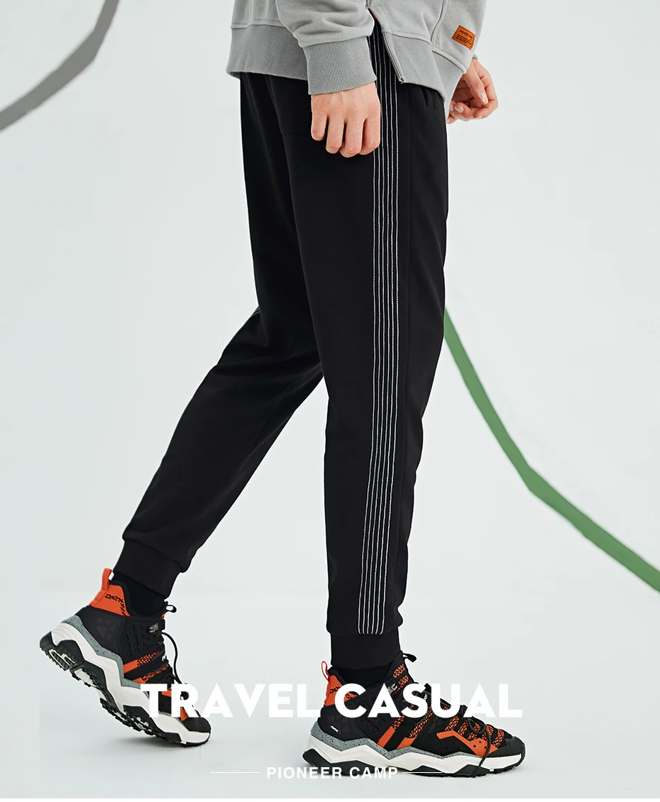 Pioneer Camp мужские тренировочные брюки Jogger брюки спортивные зимние полосатые повседневные хлопковые спортивные брюки мужские AZZ902133
