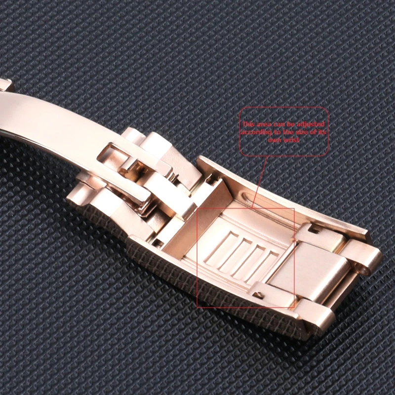 Кожаный ремешок для часов мужчин и женщин аксессуары Rolex green water ghost Daytona кожаный