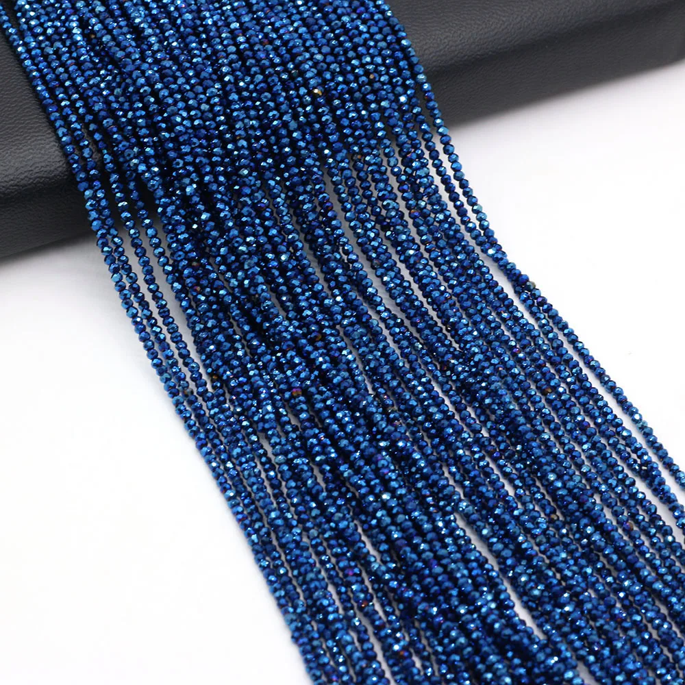 

2mm Natural Stone Quartzs Beads Shiny Spinel Spacer Bead for Jewelry Making Diy Necklace Bracelet Crafts Accessories
