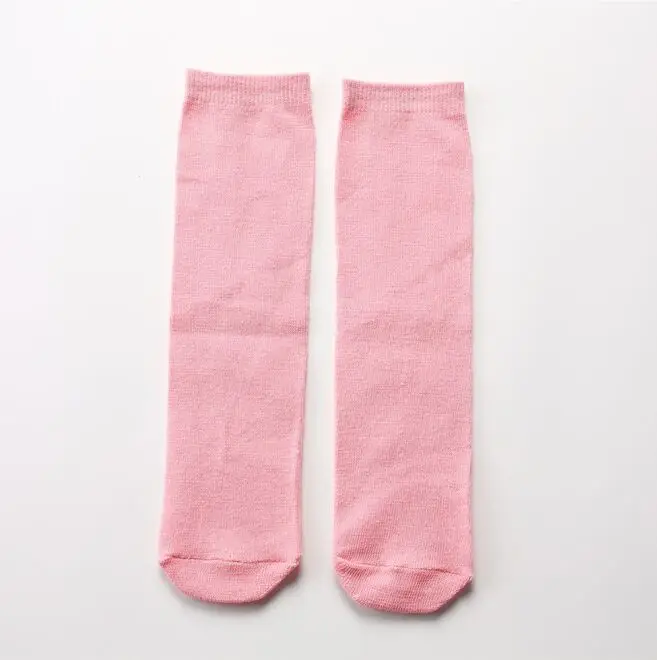 

Children Solid Candy Color Girls Knee High Long Socks Princess Kids Knee Socks Leg Warmers Children Boys Girls Long Boot Socks