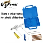 Набор инструментов GSP для ремонта автомобильных шин, комплект из 9 предметов, ручные инструменты, профессиональные аксессуары, инструмент для ремонта велосипедов и мотоциклов