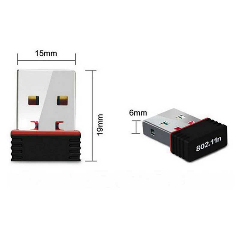 

New Realtek USB Wireless 802.11B/G/N Lan Card Wifi Network Adapter with Bluetooth 5.0 Audio Transmitter