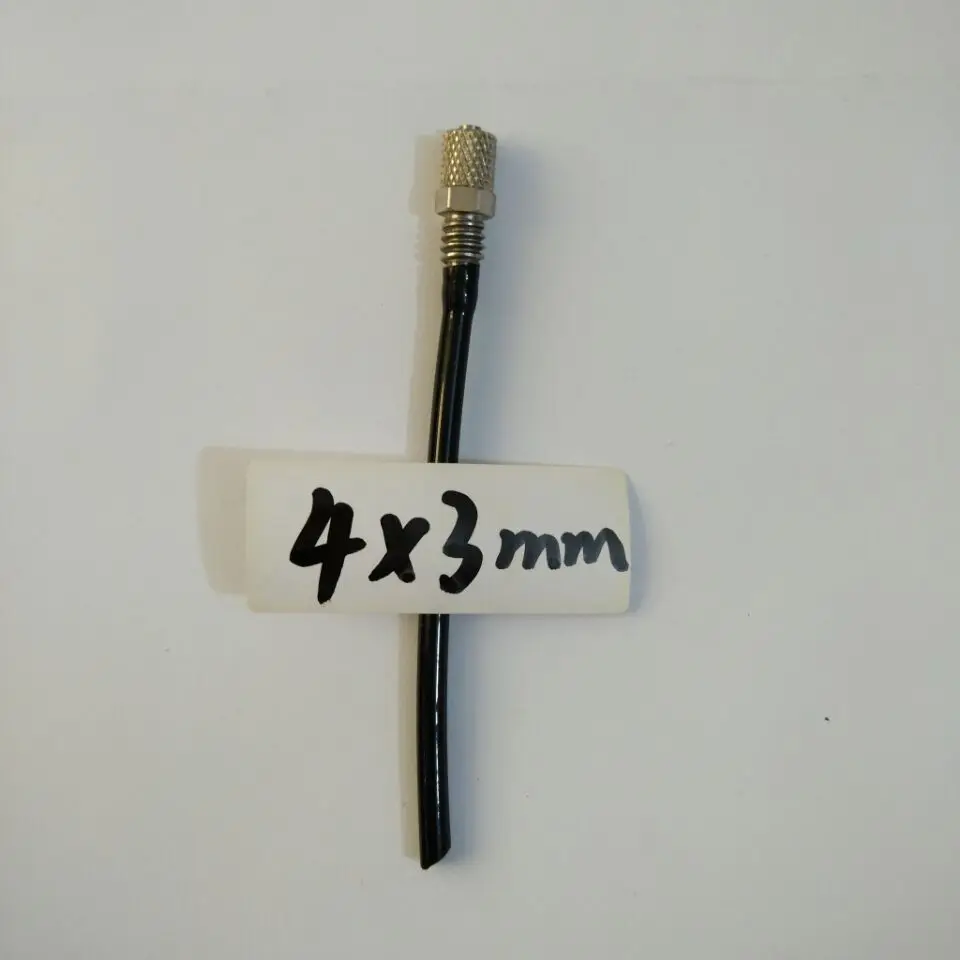 Соединительный металлический трубопровод для чернил 4x3мм для УФ-принтера с резервуаром для чернил. Устойчив к коррозии.