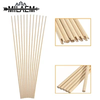 12pcs 88 5mm diamete archery wood arrow shaft indonesian white wood arrow shaft for recurve longbow outdoor hunting accessories
