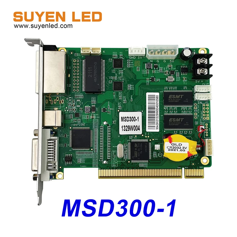 

Best Price NovaStar Full Color Synchronous LED Sender Sending Card MSD300-1 （Upgraded Version of MSD300）