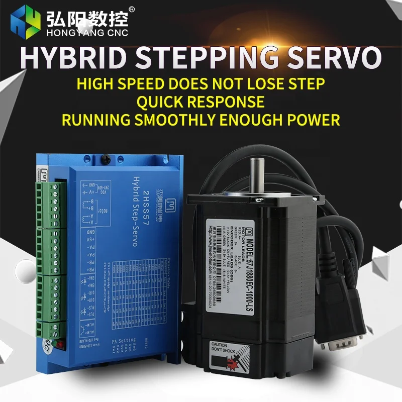 

JMC 2HSS57 Driver 57 Closed-Loop Stepper Motor Hybrid Stepper Servo Driver Set