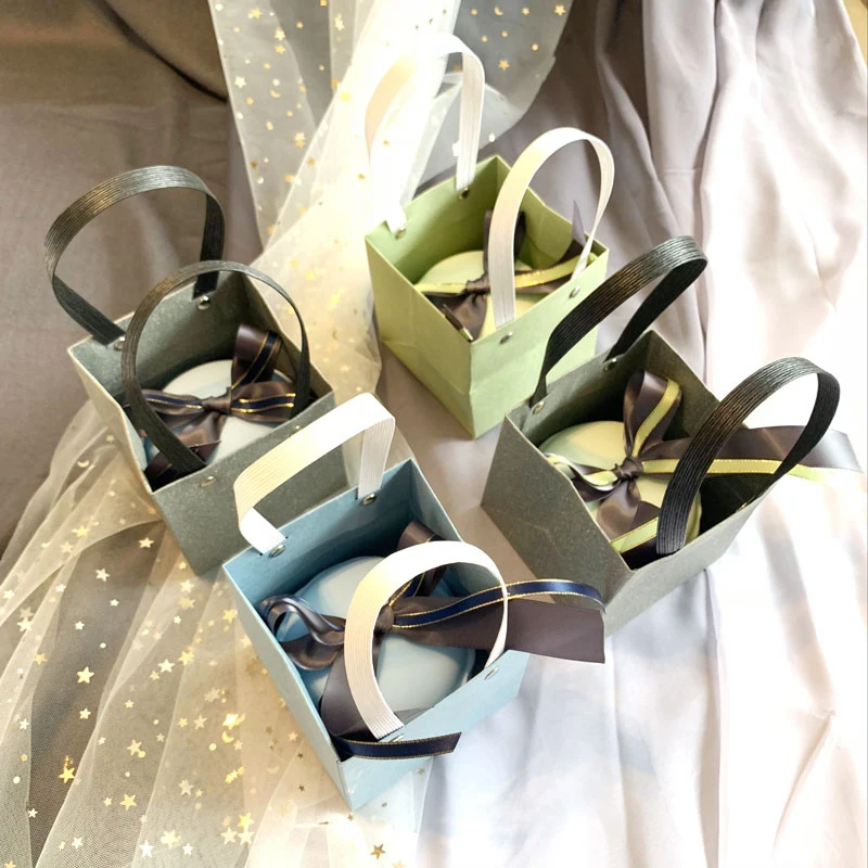 Пластиковая коробка для конфет в стиле макарун 20 шт./лот креативная шоколада