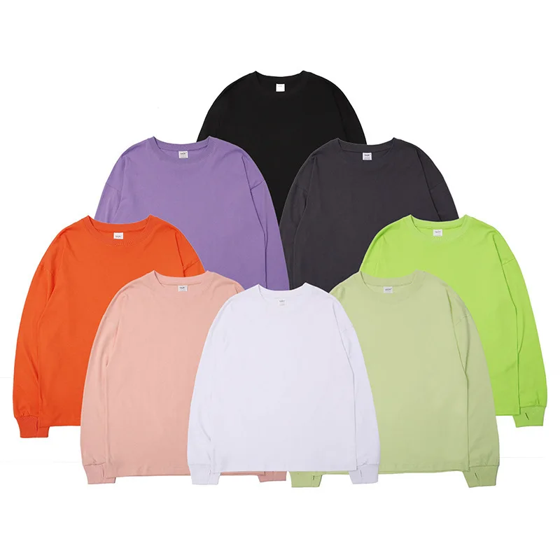 

Tide Brand Autumn and Winter New Men's Solid Color Loose Long-sleeved Couple Men and Women Sweatshirts