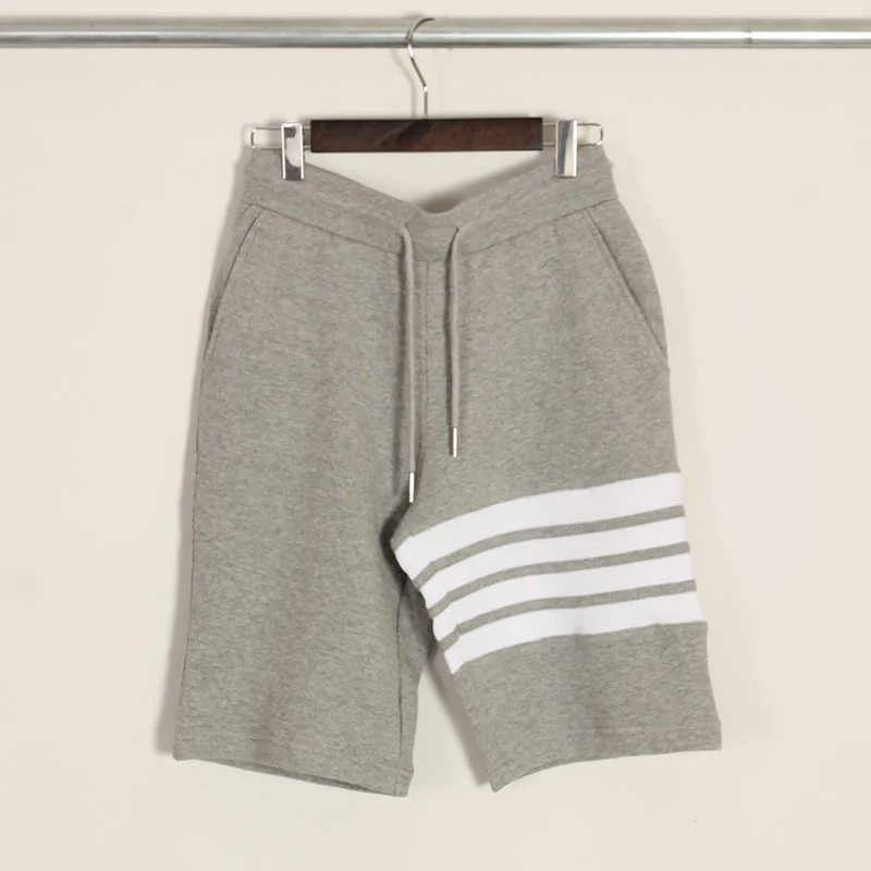 

2021 ТБ модные брендовые спортивные шорты для мужчин в британском стиле полосатые вафельные летние шорты мужской спортивный костюм штаны для...