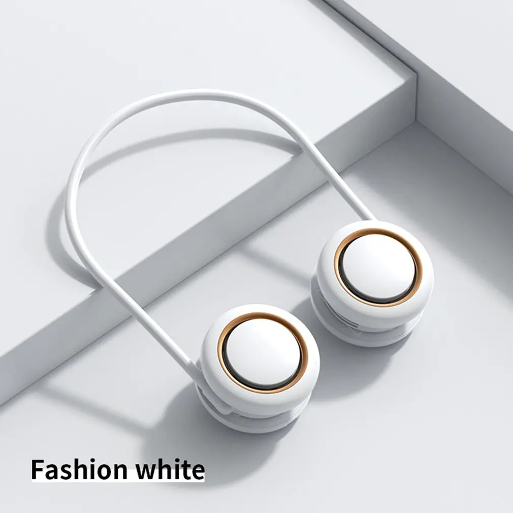 

WS31 Multifunctional Hanging Neck Fan USB Charging Mini Hanging Neck Leafless Fan Outdoor Sports Fan Air Cooler