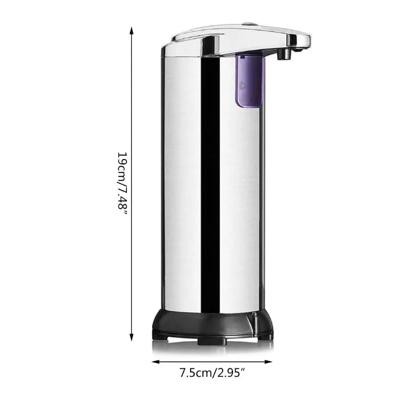 

Electric Soap Dispenser Newest Infrared Automatic Soap Dispenser Stainless Steel Cleaning Products