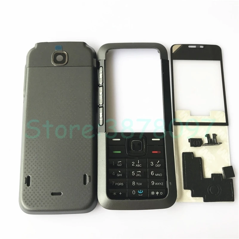 Новый Полный Мобильный телефон Корпус чехол + английский клавиатура для Nokia 5310 с
