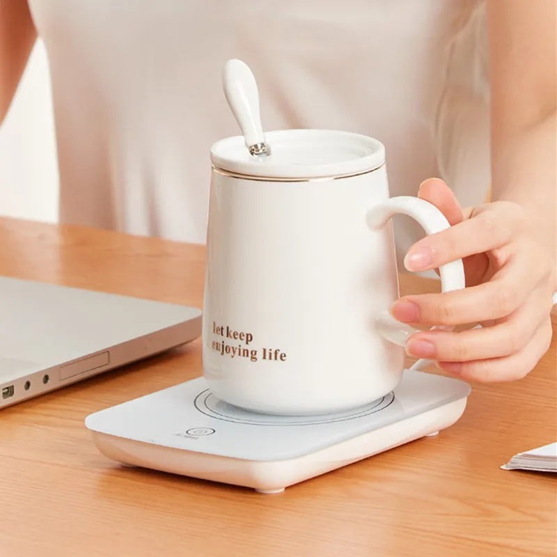 Умный датчик гравитации электрический теплый коврик для чашки 55 градусов