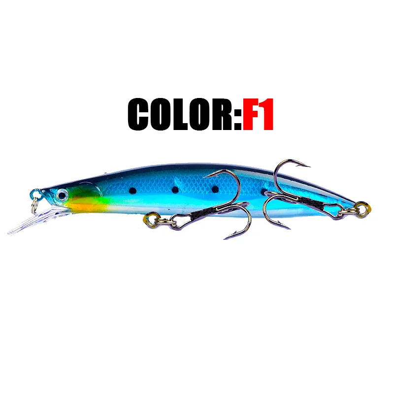 1 шт. тонущий гольян жесткая рыболовная приманка гремучая Воблер для щуки