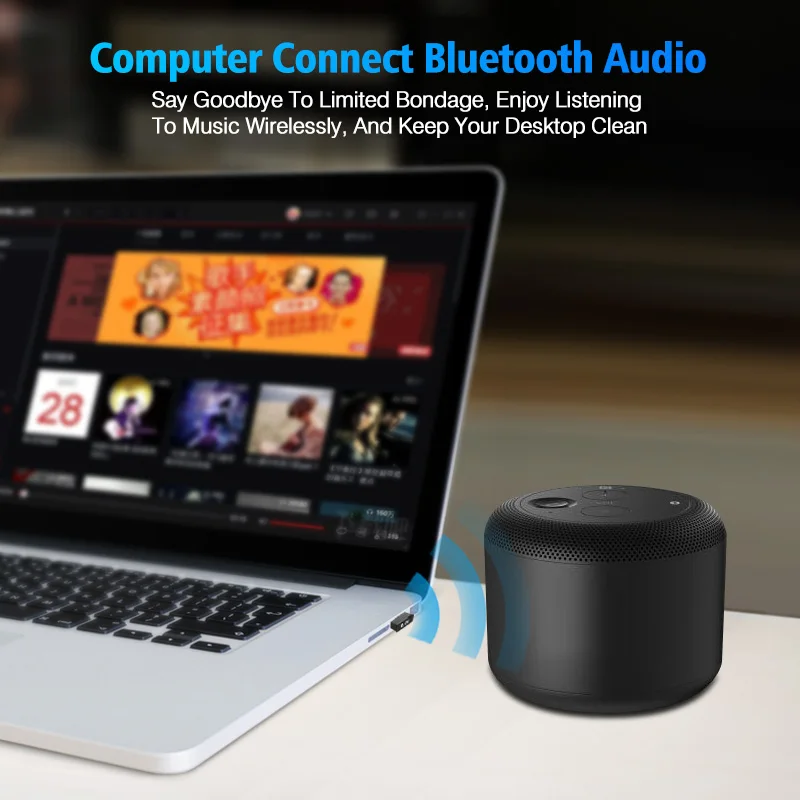 USB Bluetooth адаптер BT 5 0 беспроводной рецептор динамик файл приемник передатчик ключ