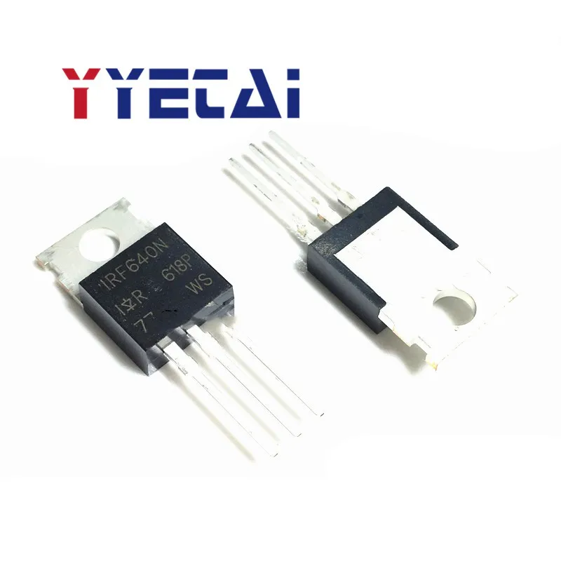 

TAI 20PCS New IRF640 FET 18A 200V N-Channel MOSFET TO-220 IRF640N