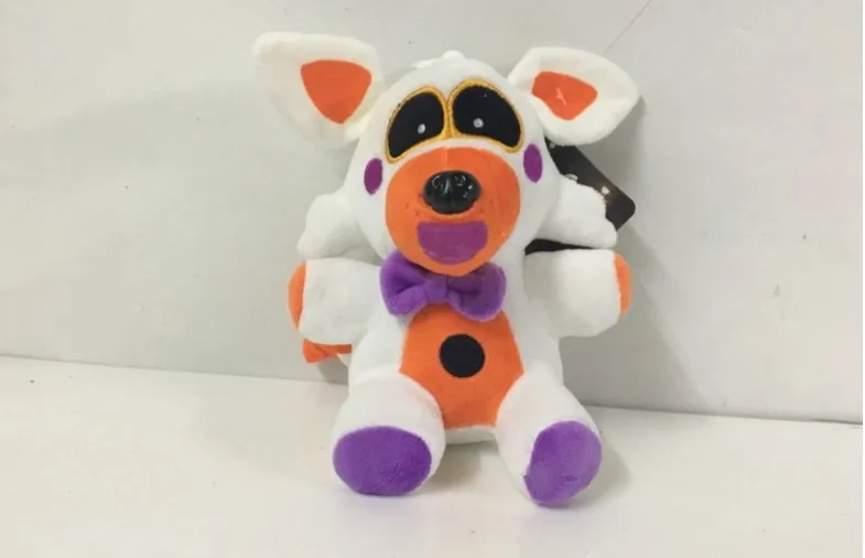 18 см FNAF Five Nights at Freddy's Sister место Funtime Fox Фокси плюшевая игрушка мягкие животные