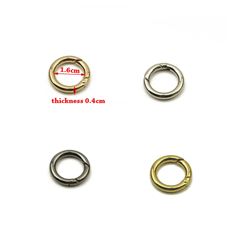 Металлическая пружинная застежка-кольцо для ремня или сумки | Багаж и