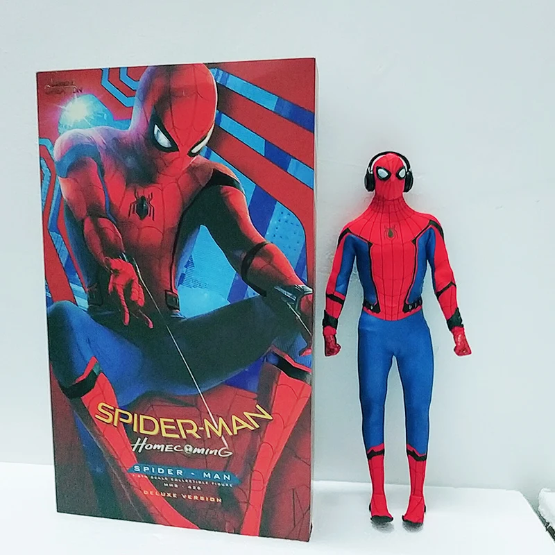 30 см HC горячие игрушки Совместимые Marvel Мстители Человек-паук супергерой BJD подвижные суставы фигурка модель игрушки кукла для подарка