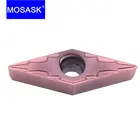 MOSASK 10 шт. VCMT 1103 02 04 TF ZP1521 резки с ЧПУ сверлильный Нержавеющаясталь обработки твердой поворотные твердосплавные вкладыши