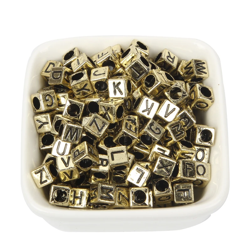 Разноцветные акриловые бусины с надписью для маркировки ювелирных изделий