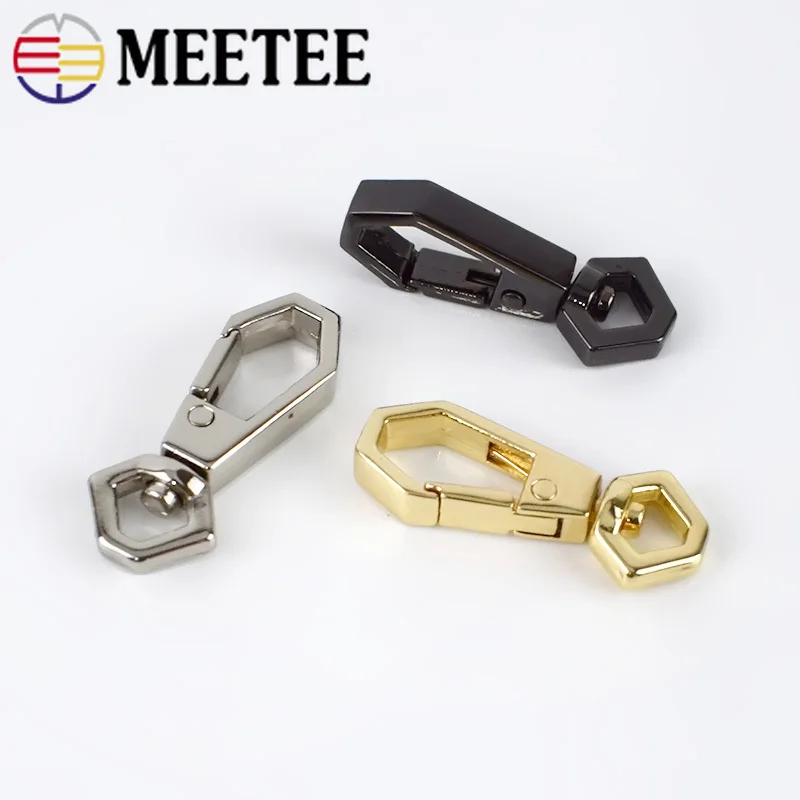 Металлические застежки для сумок 100 шт. 7 мм|Пряжки и крючки| |