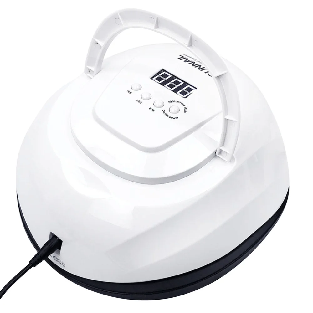 

Manicure Dryer Hand-Held Nail Dryer 10s Quick-Drying Manicure Dryer Tools for Store (White 80w European Standard)