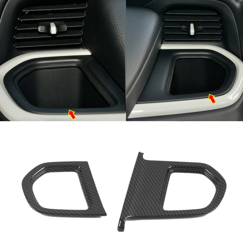 

NEW-for Honda Fit Jazz 2020 2021 Front Air Vent Cover Trim Sticker Interior Decoration Car Accessories