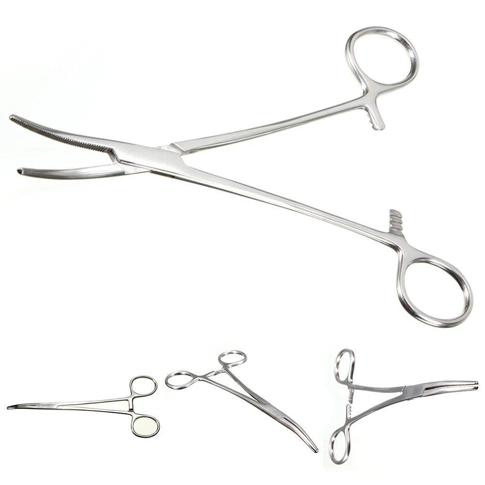 18 см плоскогубцы для рыбной ловли из нержавеющей стали локоть ножницы Hemostat