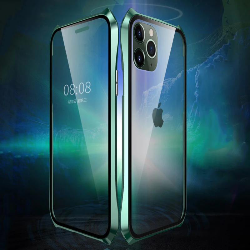 Чехол с Бэтменом для iphone 11 Pro Max чехол передней задней стеклянной крышкой