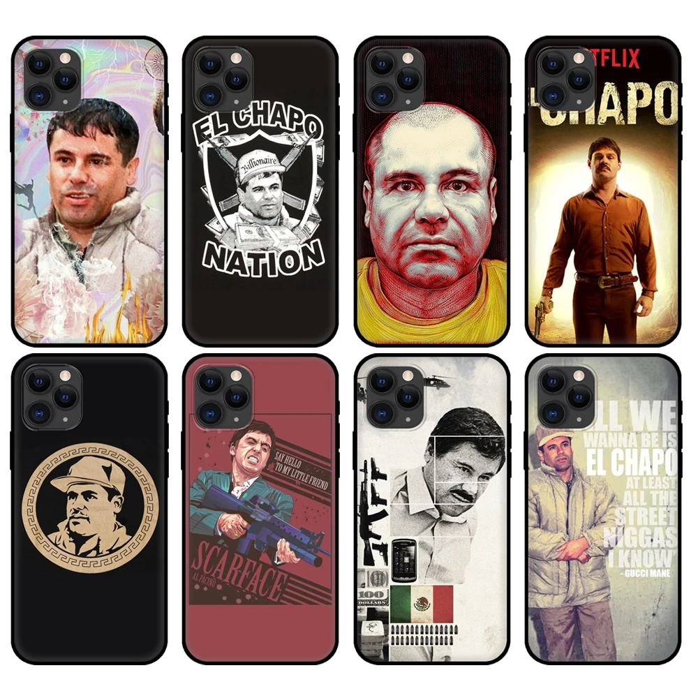 Черный чехол из ТПУ для iphone 5 5s se 2020 6 6s 7 8 plus x 10 XR XS 11 12 mini pro MAX задняя крышка - купить