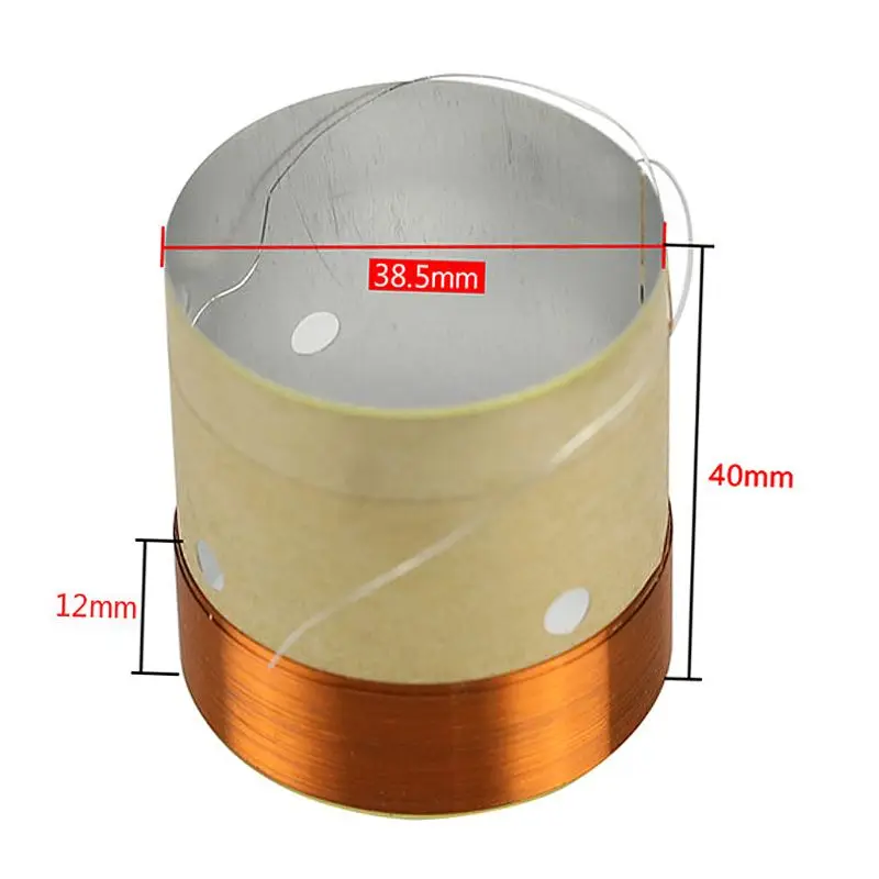 1 пара 38 5 мм Динамик бас гитара по индивидуальному заказу звуковая катушка