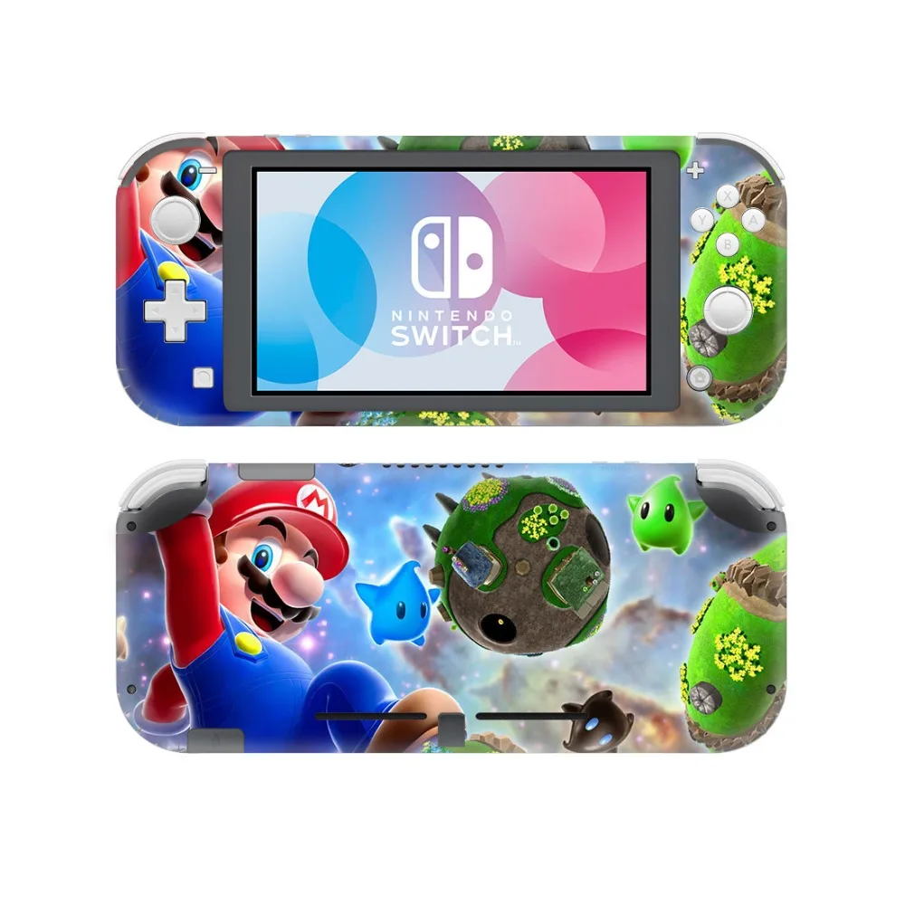 Супер Марио кожи стикеры Наклейка для nintendo переключатель Lite консоль и контроллер переключатель дорожный переключатель легкий протектор кожи виниловая наклейка