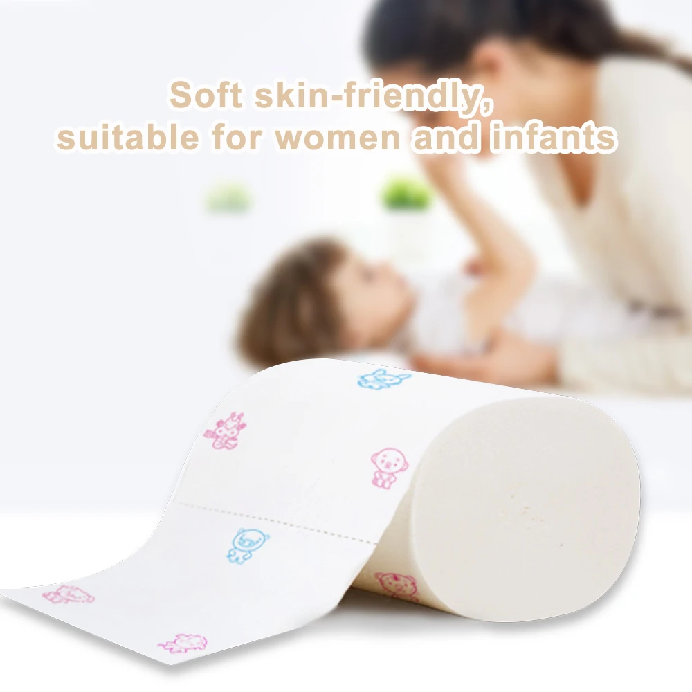

Toilet Paper Bulk Rolls Bath Tissue Bathroom White Soft 5 Ply