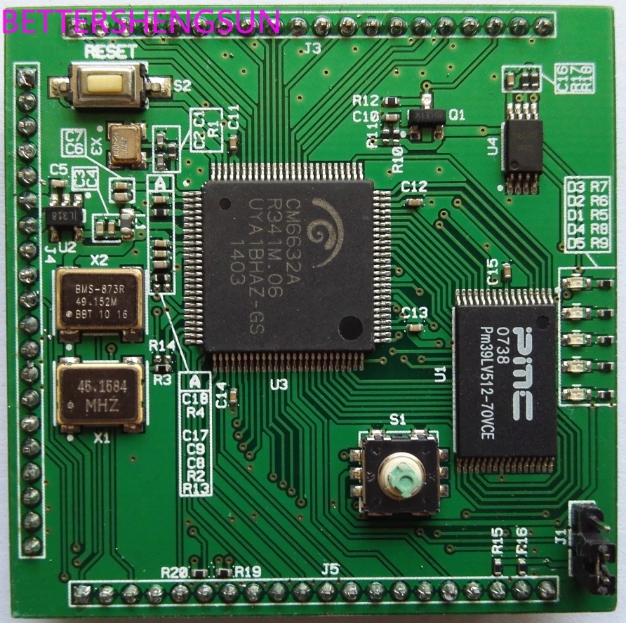 

CM6632A full-featured daughter card USB HiFi interface DAC ADC SPDIF MIDI 384K DSD