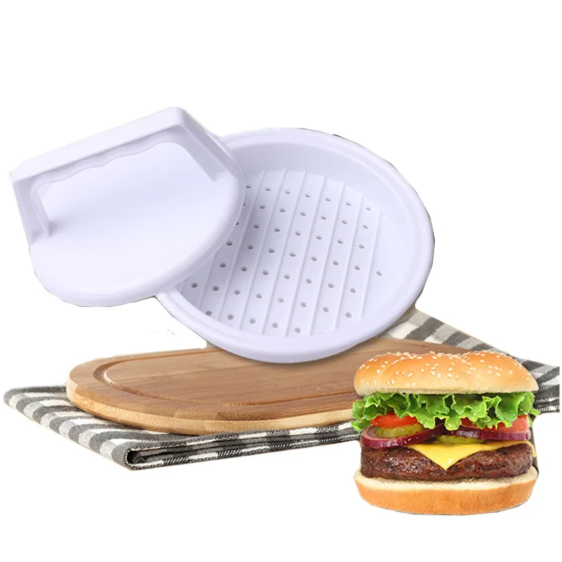 Кухонные инструменты 1 набор круглая форма пресс для гамбургеров пищевой пластик