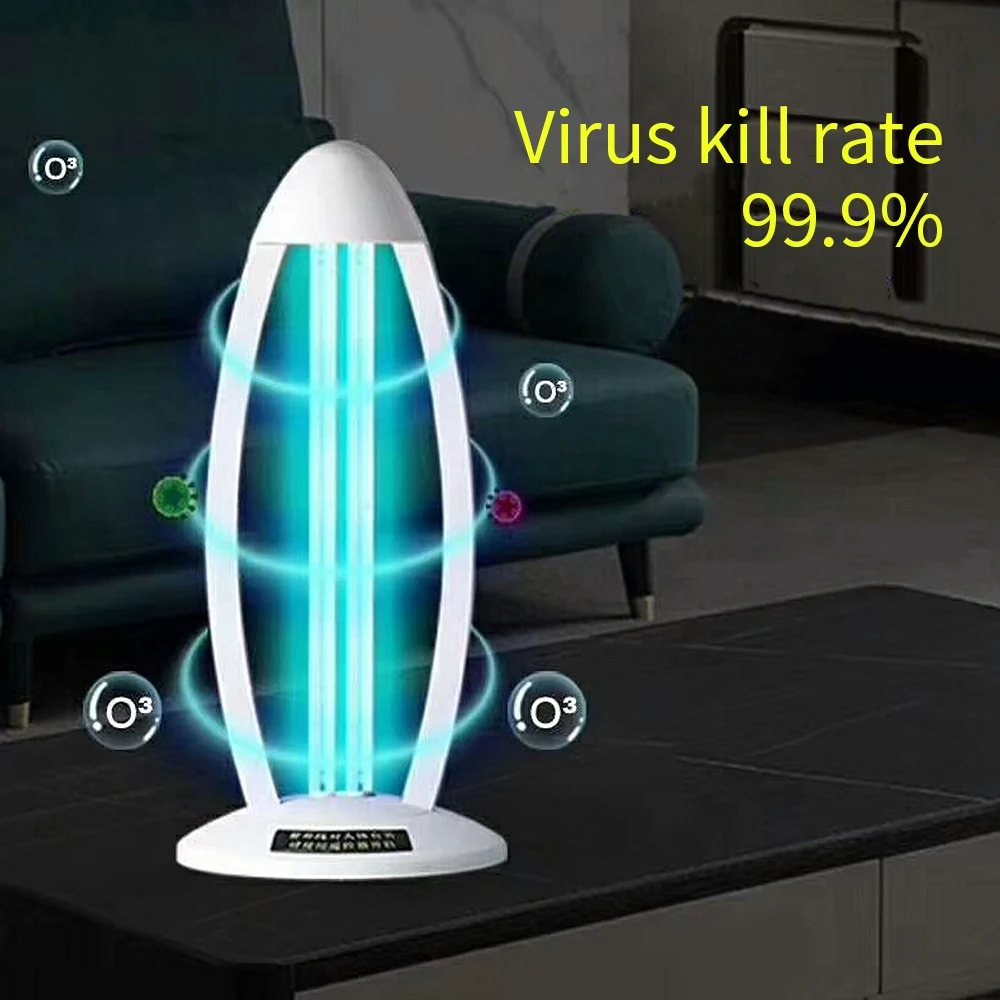 

38W UV disinfection lamp 110V 220V furniture UV disinfection ozone hospital indoor UV sterilization uv sterilization lamp