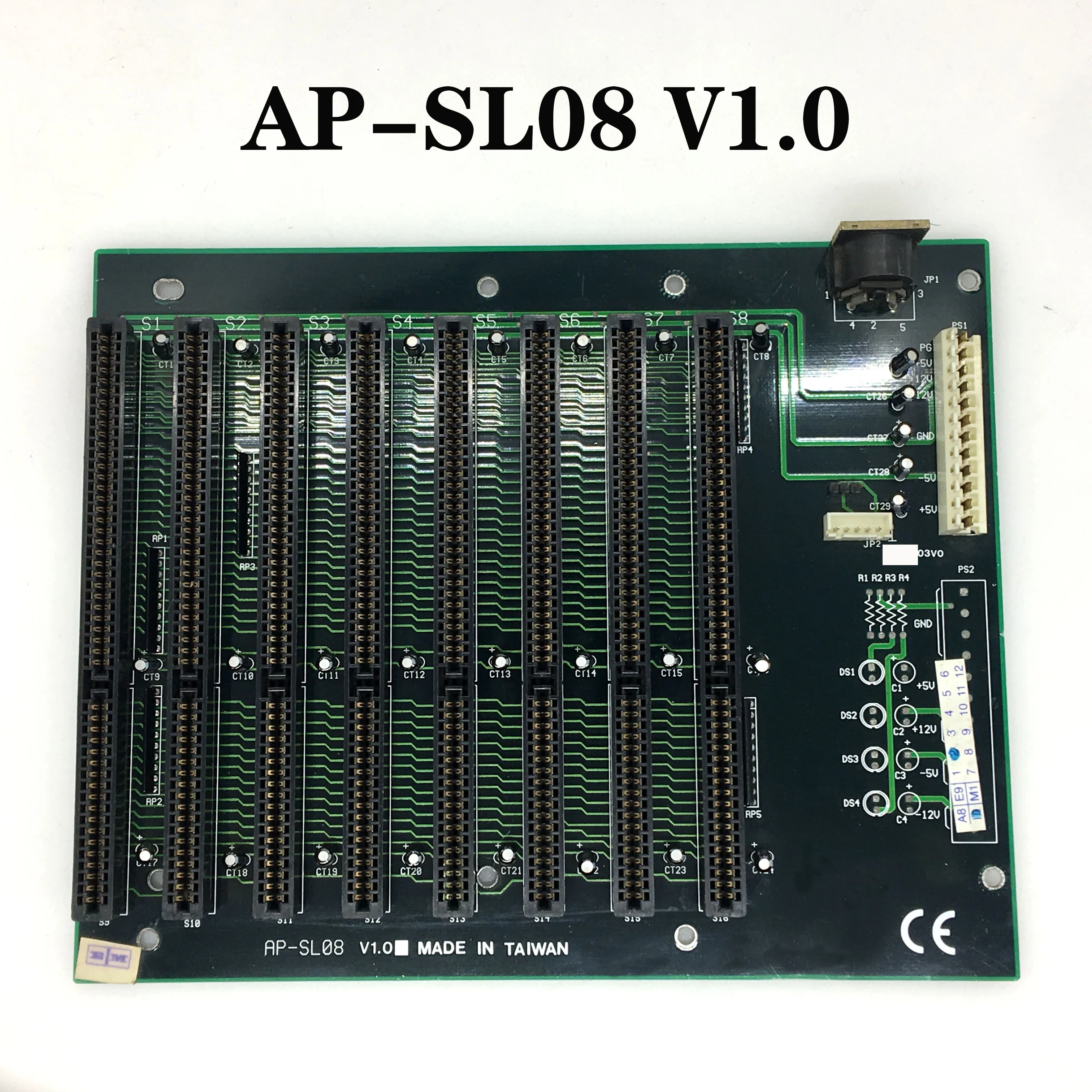 

100% high quality test Industrial computer motherboard AP-SL08 V1.0 8 ISA slot panel color new