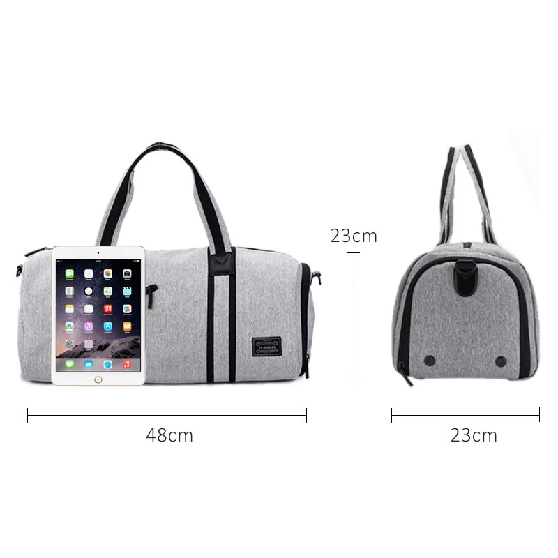 Multifunctional Gym Bag Dry Wet Separation Shoe Storage Portable Casual Travel Large Capacity Men's Women's Yoga Sports Handbags