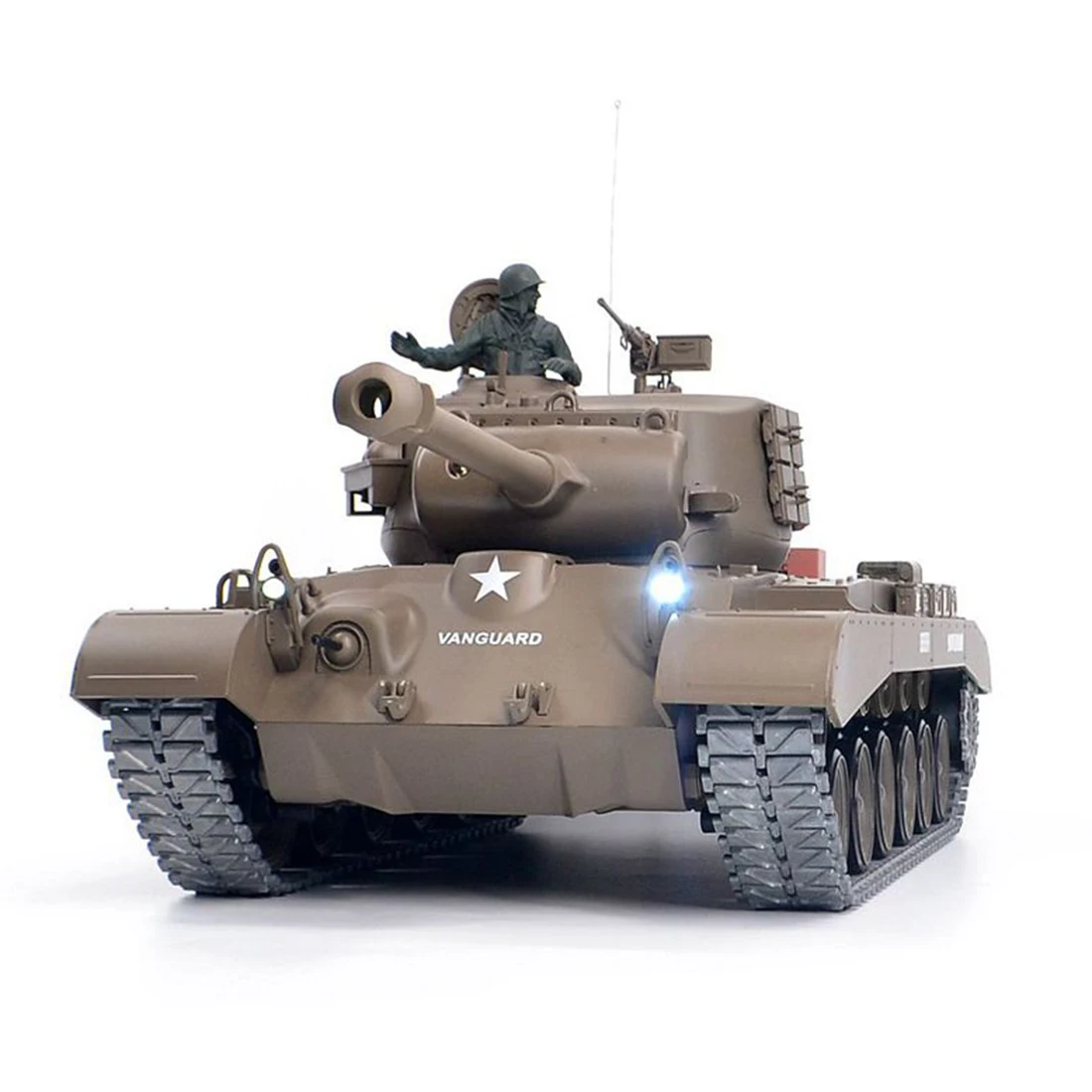 1:16 Американский тяжелый танк M26 2 4G модель с дистанционным управлением Военный со
