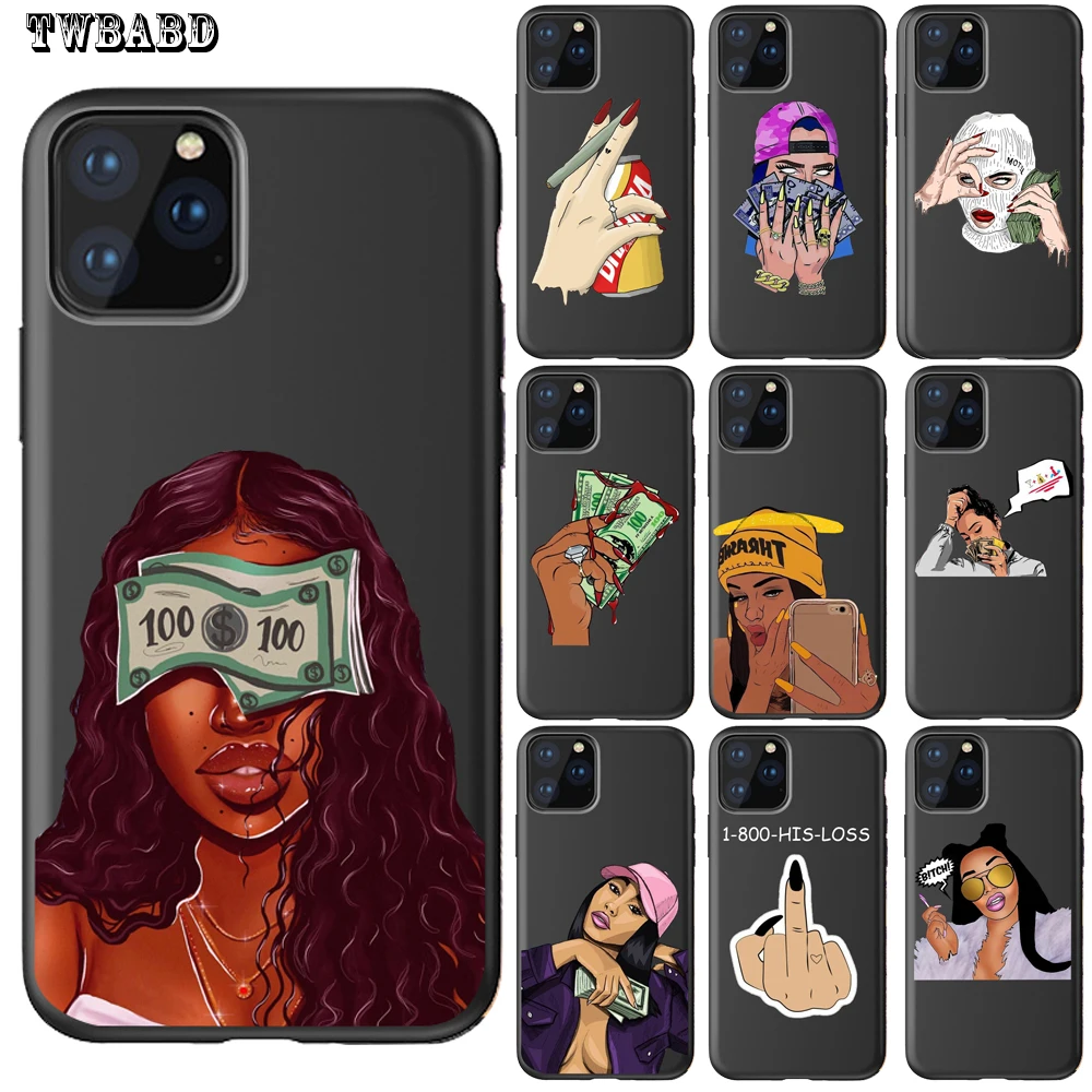 Модный чехол для телефона iphone X 8 11 Pro Max 7 XS XR 6 Plus 5S SE Etui | Мобильные телефоны и