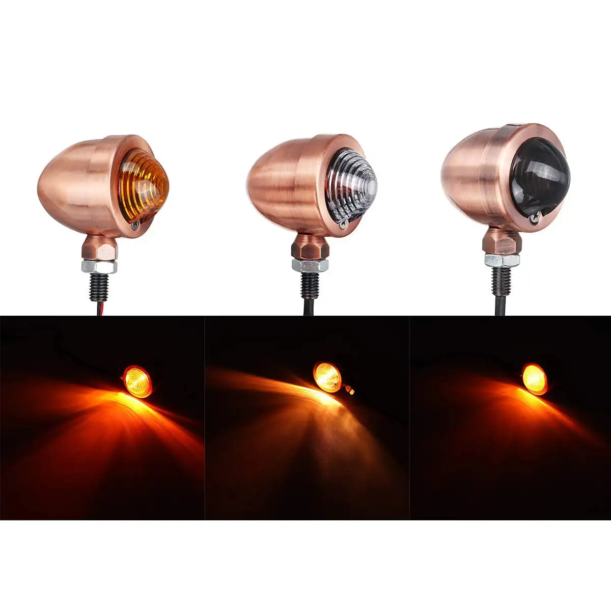 

4/2 шт., светодиодные лампы для мотоциклов, 10 мм