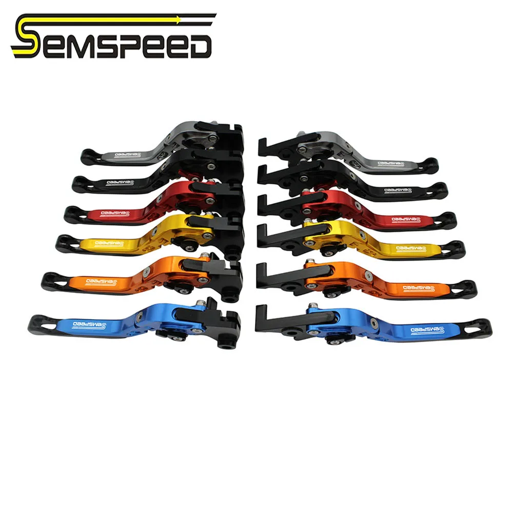 SEMSPEED CNC складной выдвижной тормоз сцепления рычаги сцепление для GSXR600/750 1997 2003