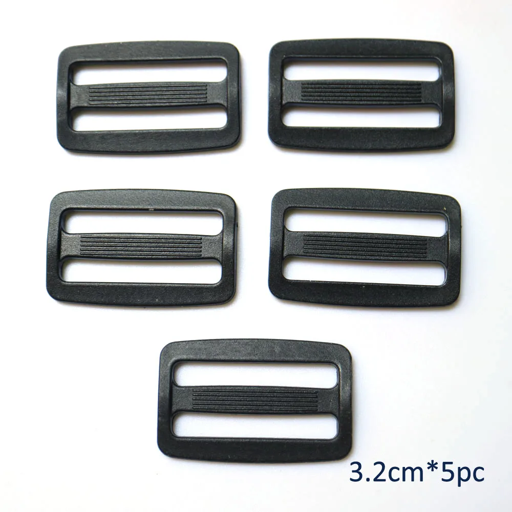 5 шт./лот 2 см черная прочная лямка отстегивающаяся Пряжка для спортивных сумок на