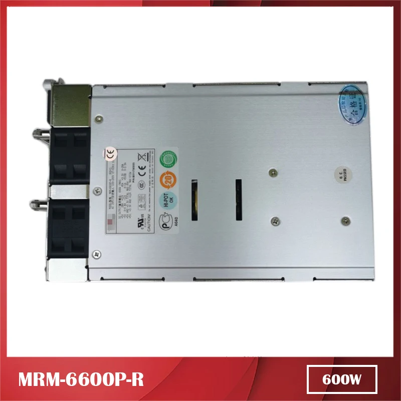 For Server Power Supply for ZIPPY MRM-6600P-R MRM-6600P 600W  ,Test Well Before Shipment
