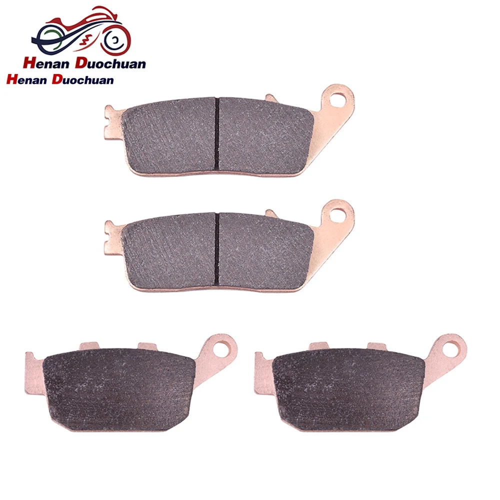 

Front Rear Brake Pads Set For HONDA NTV600 NTV600J Revere 600 XL600 VR VT Transalp XL NTV 600 FMX650 NX650 FMX NX Dominator 650