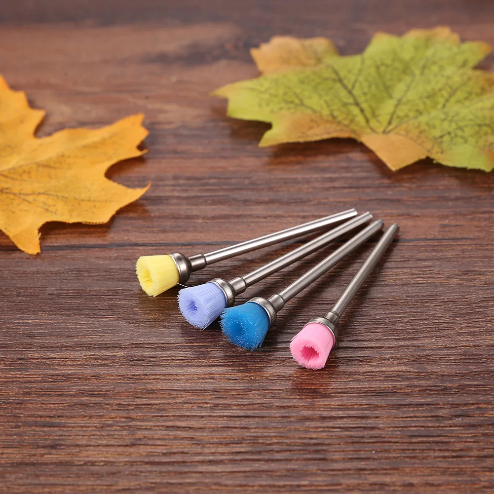 1PC Professional Nylon Metal Nail Drill Cleaning Brush Electric Manicure Polishing Files Art Bit Accessories | Красота и здоровье