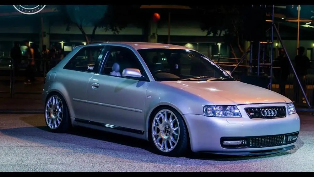 Пластиковый передний бампер для AUDI A3 - S3 8L Cupra R Line Европейский спойлер губа