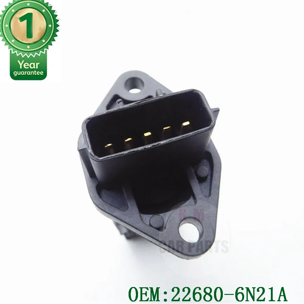 Датчик расхода воздуха MAF 5pin для Skyline V35 250GT 300GT VQ25DD VQ30DD VQ35DE 22680-6N21A 226806N21A 22680-4W000 |
