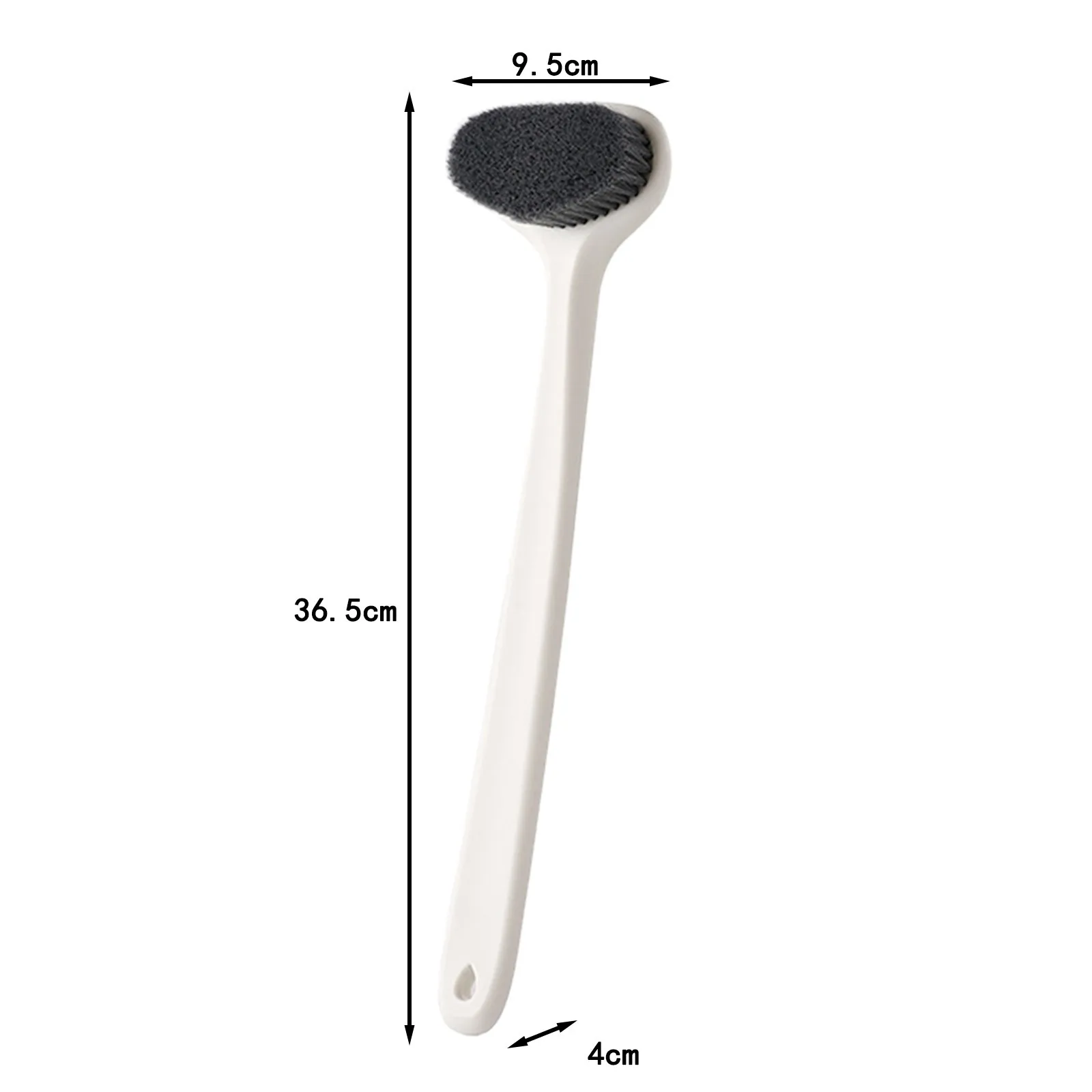 

1PC Soft Hair Body Long Handle Back For Shower Srush Back Brush Body Exfoliator Bathing Solid Color Exfoliating Bath Brushes